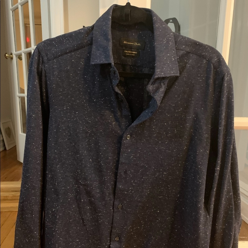 Mens Navy Shirt